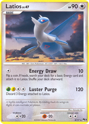 Latios card image