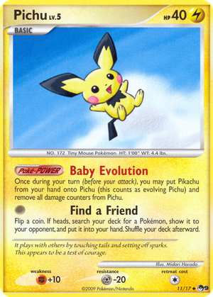 Pichu card image