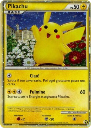 Pikachu card image