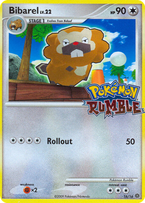 Bibarel card image