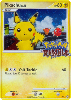 Pikachu card image