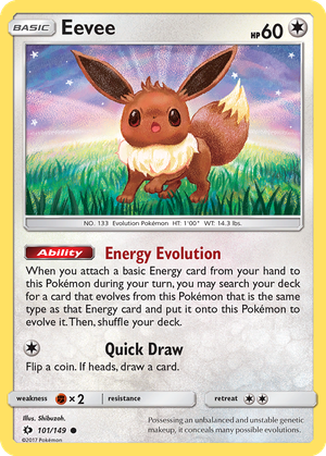 Eevee card image