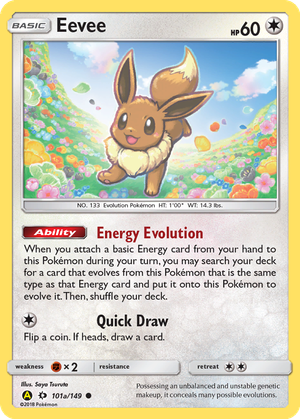 Eevee card image