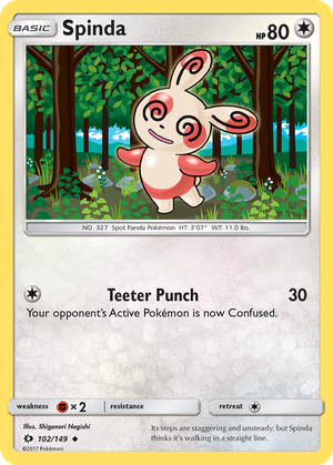 Spinda card image