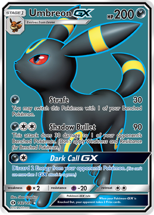 Umbreon GX card image