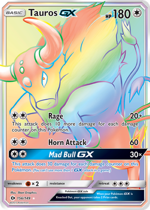Tauros GX card image