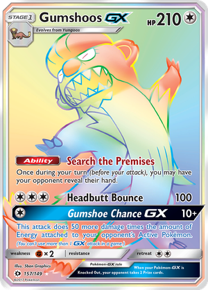 Gumshoos GX card image