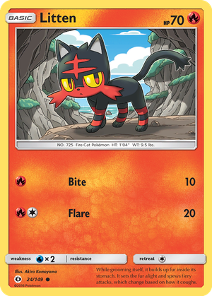 Litten card image