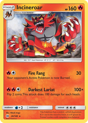 Incineroar card image