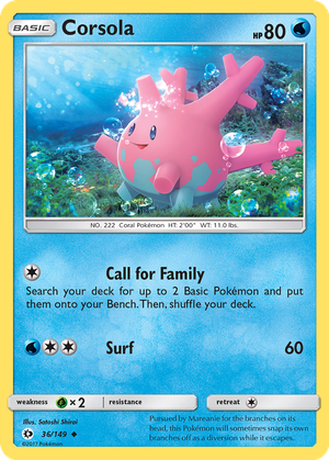 Corsola card image