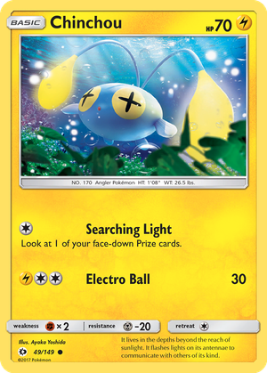 Chinchou card image