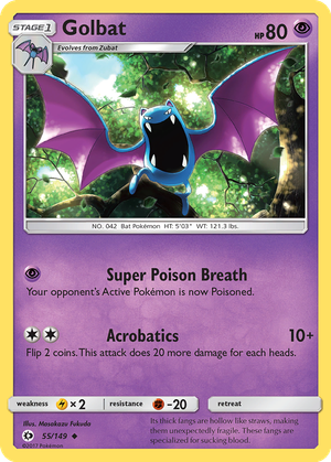 Golbat card image
