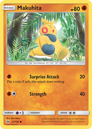 Makuhita card image