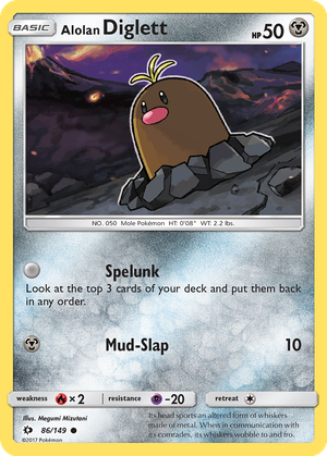 Alolan Diglett card image