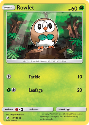 Rowlet card image