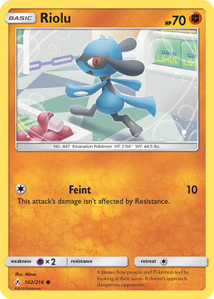 Riolu card image