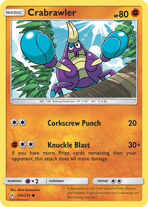 Crabrawler card image