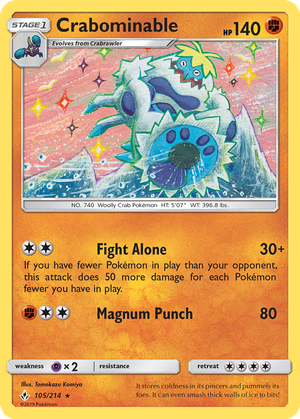 Crabominable card image
