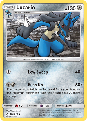 Lucario card image