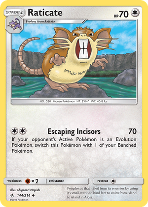 Raticate card image