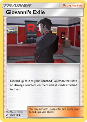 Giovanni's Exile card image