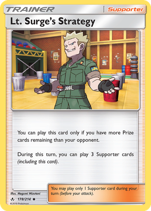 Lt. Surge's Strategy card image