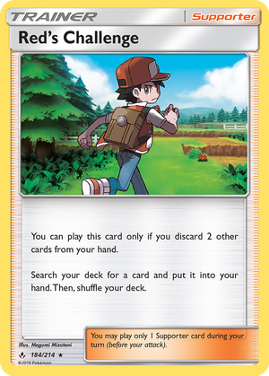 Red's Challenge card image