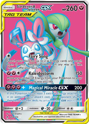 Gardevoir & Sylveon GX card image