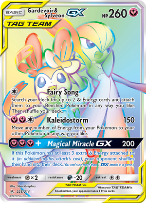 Gardevoir & Sylveon GX card image