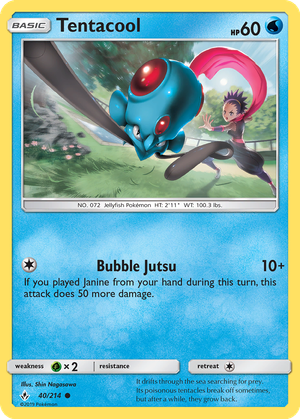 Tentacool card image