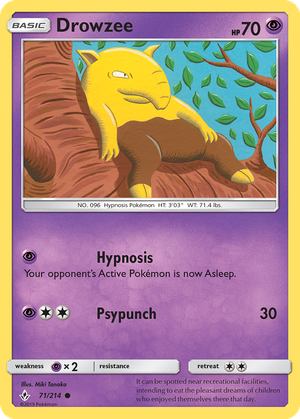 Drowzee card image