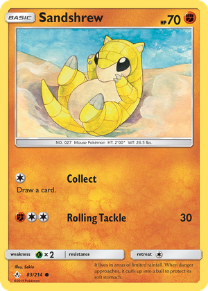 Sandshrew card image