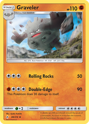 Graveler card image
