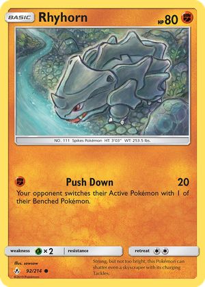Rhyhorn card image