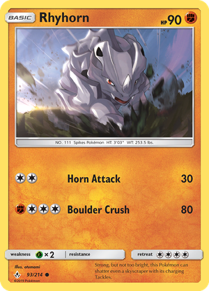 Rhyhorn card image