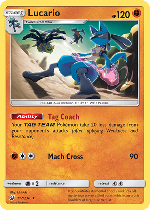 Lucario card image