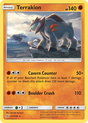 Terrakion card image
