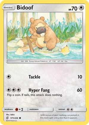 Bidoof card image