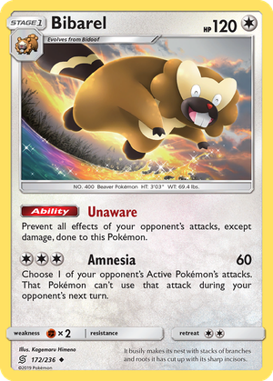 Bibarel card image