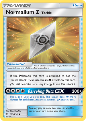 Normalium Z: Tackle card image