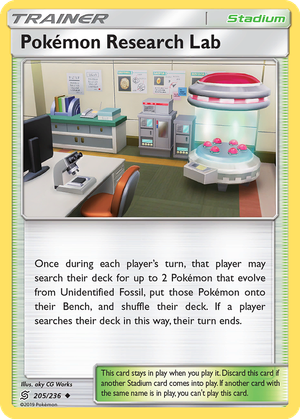 Pokémon Research Lab card image