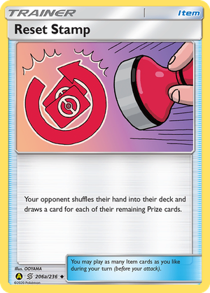 Reset Stamp card image