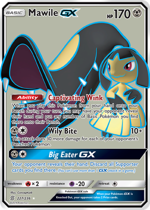 Mawile GX card image