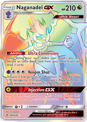 Naganadel GX card image