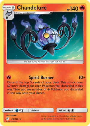 Chandelure card image