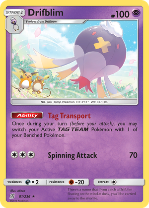 Drifblim card image