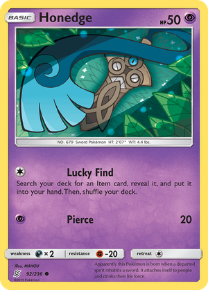 Honedge card image