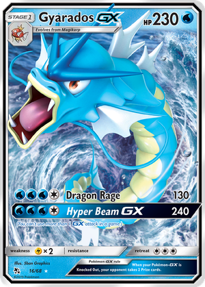 Gyarados GX card image