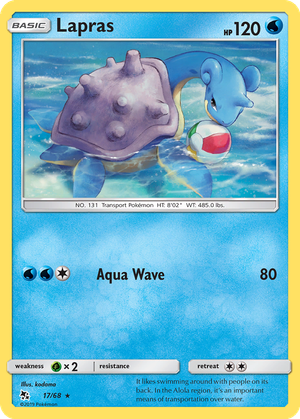Lapras card image