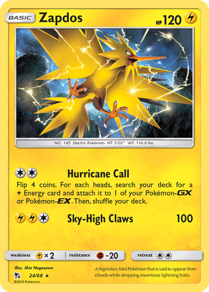 Zapdos card image